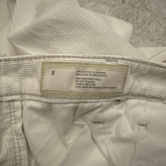 Loft Women's‎ White Slim Boot Jeans Size 8 - Picture 10 of 11